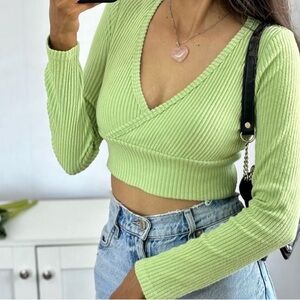 WildFable Knit Crop Top